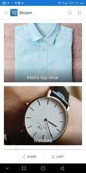 Shopon indian online shopping app screenshot 1