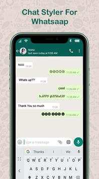 Chat Style For Whatsapp screenshot 1