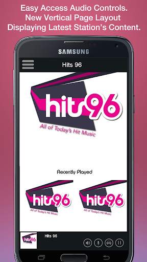 HITS 96 1 تصوير الشاشة