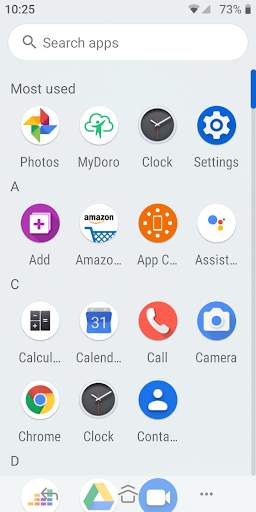 DORO Launcher screenshot 2