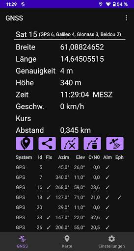 GNSS Viewer screenshot 1