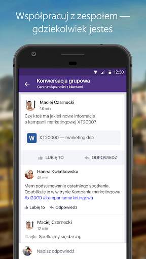 Yammer screenshot 2