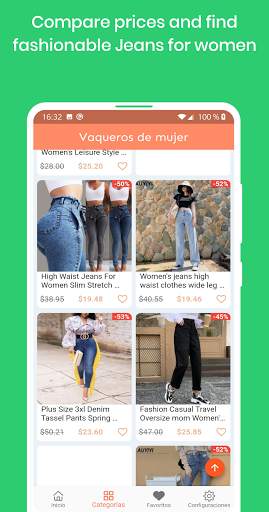 Cheap women jeans online shopping app screenshot 3