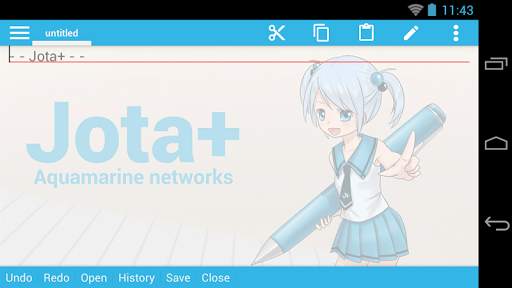 Jota  (Text Editor) screenshot 1