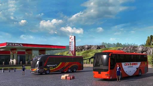 City Bus Driving Bus Game 3d screenshot 4