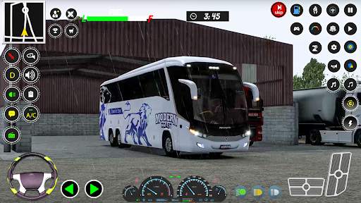 Coach Bus Driving: Bus Games screenshot 1