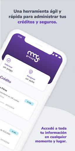 MG App screenshot 2