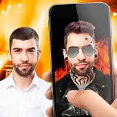 Rock star photo editor logo