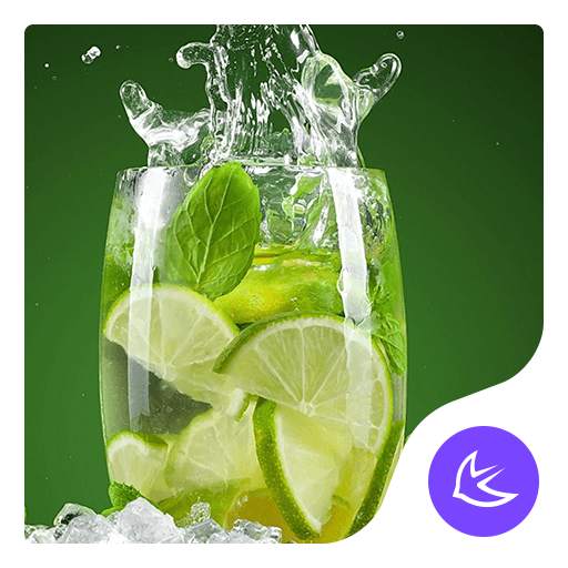 Lime-APUS Launcher theme 668.0.1001