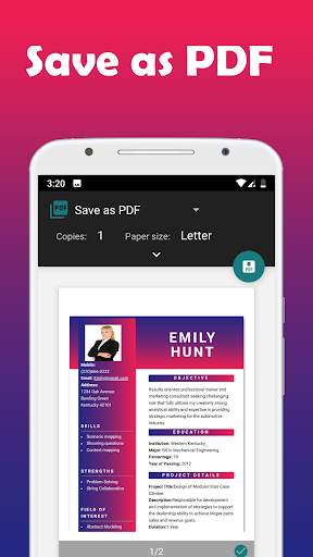Resume Builder CV Maker App screenshot 8