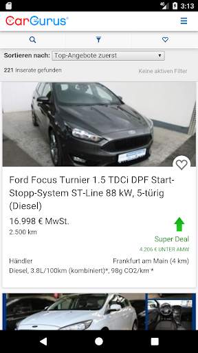 CarGurus screenshot 2
