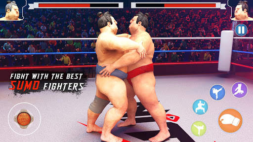 Sumo fighting 3D Wrestling screenshot 2