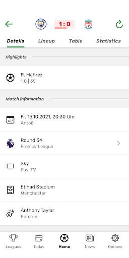 TorAlarm - Football Scores screenshot 3