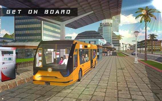 Coach Bus City Driving 2016 screenshot 1