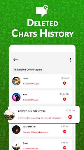 Recover Deleted Messages for whatsapp -WhatsDelete screenshot 3