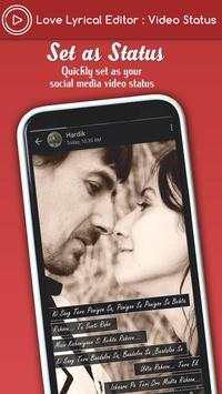 Love Video Maker With Music : Love Lyrics screenshot 4