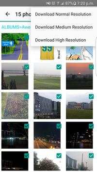 Facebook Photo Downloader screenshot 1