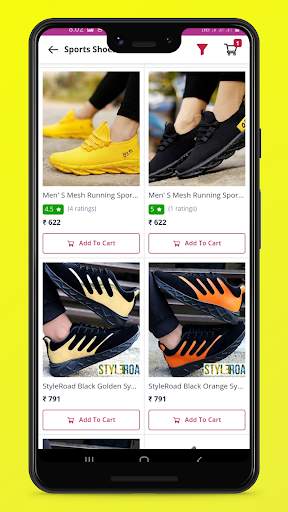 men shoes shopping apps screenshot 3