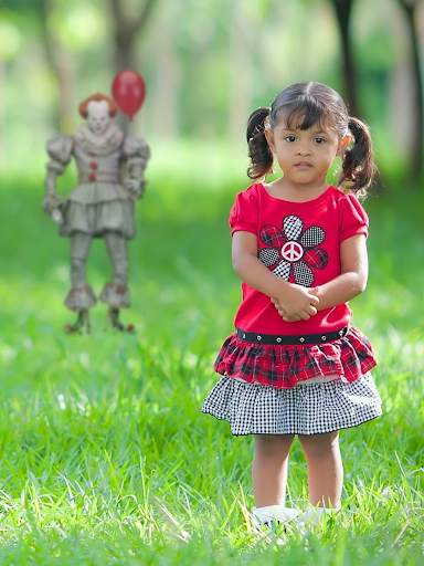 Pennywise ghost photo editor - Halloween 2020 screenshot 1