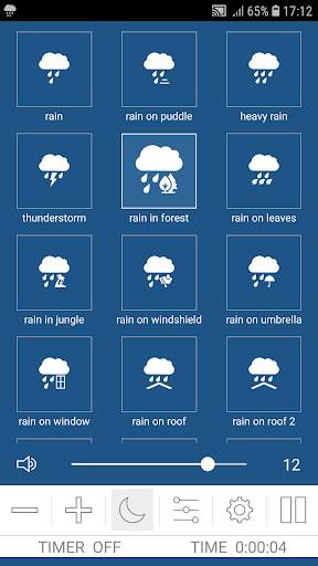 Rain Sounds Free screenshot 2