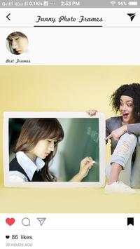 Funny Photo Frame screenshot 4