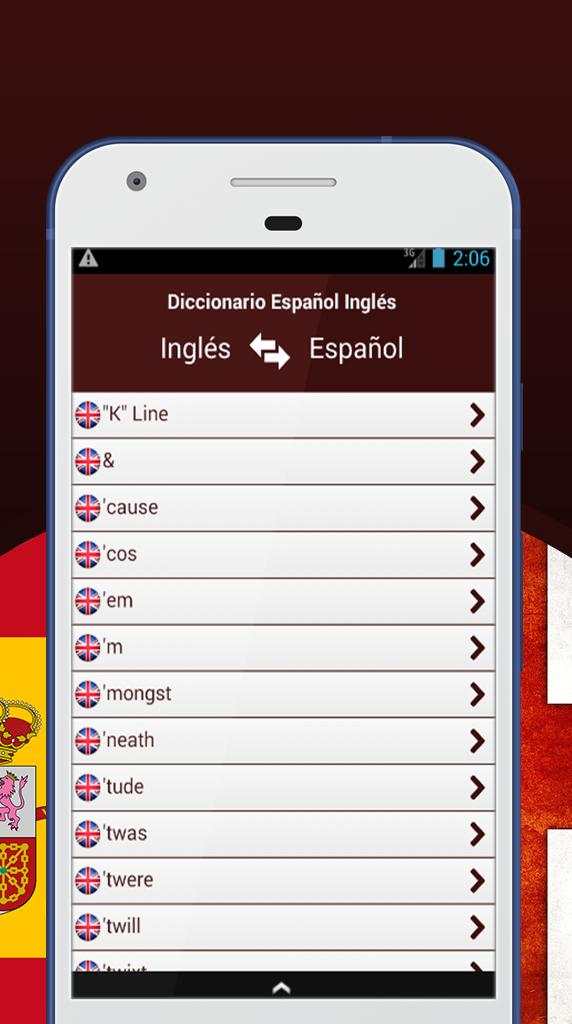 Diccionario Español Inglés screenshot 3