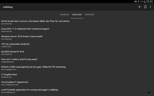 wallabag screenshot 8