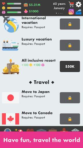 Life Simulator - Realistic Life Simulation Game 💰 screenshot 2