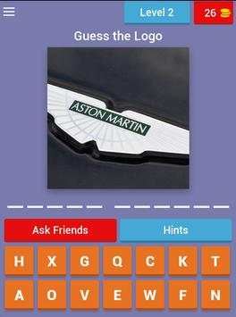 Cars Logos Quiz Hd Ultimate Edition screenshot 17