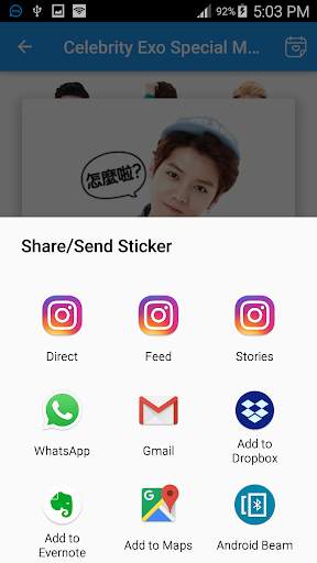 HD Emoji Stickers for all Messengers screenshot 4