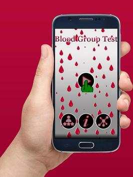 Finger Blood Group Test Checker Prank screenshot 1