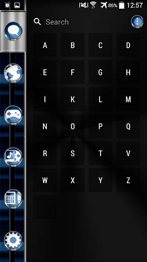 Smart Launcher Theme Azure 3D screenshot 4