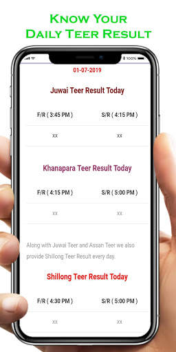 ResultTeer - Daily Teer Result App screenshot 1