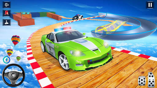 US Police Stunt Car Challenge: Impossible Tracks screenshot 4