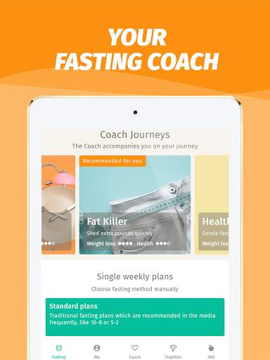 BodyFast Intermittent Fasting Tracker - Diet Coach screenshot 10