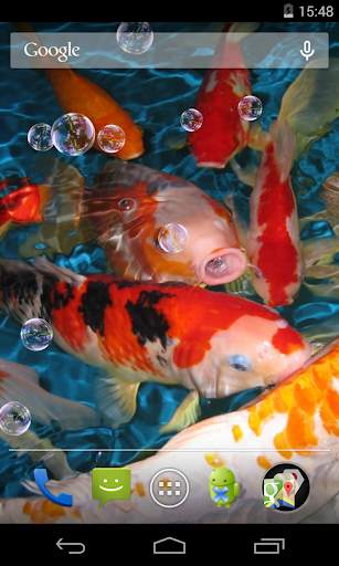 Koi Live Wallpaper screenshot 1