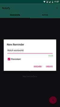 Notefy - Notes and Reminders screenshot 1