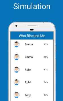 Who blocked me for WhatsApp block checker prank screenshot 1