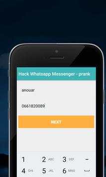 Hack Whatsapp Messenger - prank screenshot 3