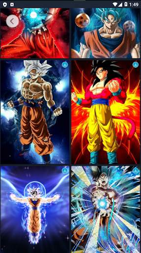 Dragon B Z All Characters Wallpaper OFFLINE : GIF screenshot 4