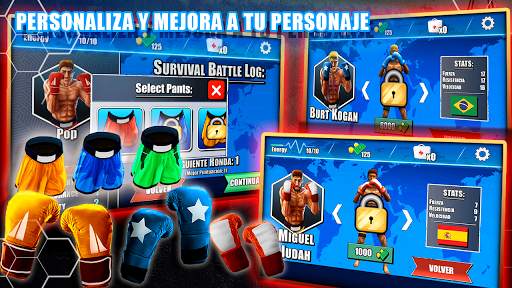 Boxing Manager 2018 - Juego de lucha gratis screenshot 3
