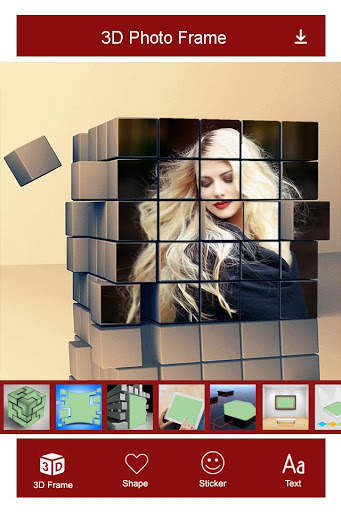 3D Photo Frame : Photo Editor 1 تصوير الشاشة