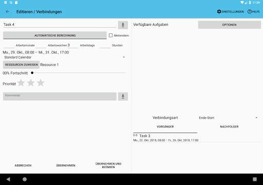 Projektplan IAP screenshot 11