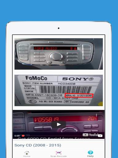 Ford Radio Code screenshot 7