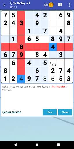 Sudoku - Klasik bulmaca oyunu screenshot 2