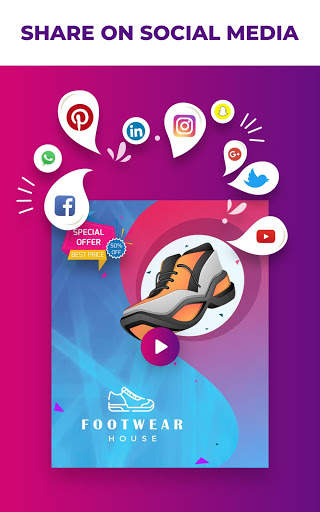 Flyer Maker, Poster Maker With Video screenshot 13