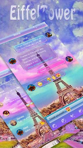 Rainbow Eiffel Tower - Emoji Keyboard screenshot 8