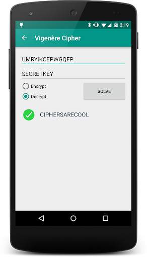 Cipher Solver 4 تصوير الشاشة