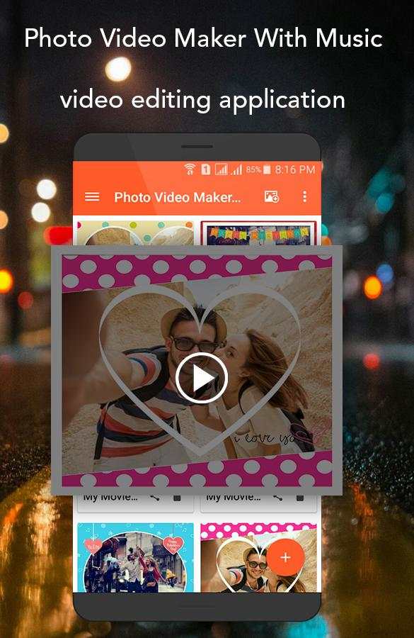 Photo Video Maker With Music screenshot 1