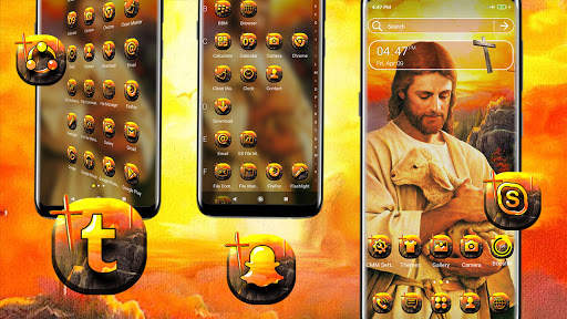 Jesus Launcher Theme screenshot 2